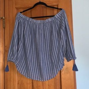Off the shoulder Old Navy top